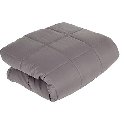 Hodge and Hodge Weighted Blanket Grey Heavy Calming Sleep Therapy Glass Beads 130 x 150cm 6kg Hodge and Hodge Weighted Blanket Grey Heavy Calming Sleep Therapy Glass Beads 130 x 150cm 6kg