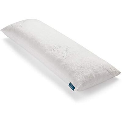 LUCID Body Pillow – Shredded Memory Foam – 20 x 54 inches – Side Sleeper & Pregnancy Pillow – Cover Included LUCID Body Pillow – Shredded Memory Foam – 20 x 54 inches – Side Sleeper & Pregnancy Pillow – Cover Included