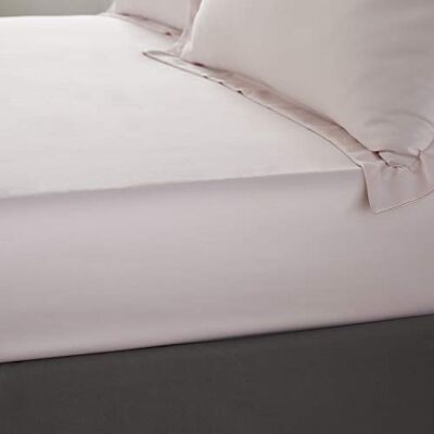 Catherine Lansfield Silky Soft Satin Single Fitted Sheet Blush Pink Catherine Lansfield Silky Soft Satin Single Fitted Sheet Blush Pink