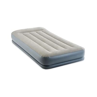 Intex Twin Pillow Rest Mid-Rise Airbed w/Fiber-Tech RP, Inflated Size: 99cm x 1.91m x 30cm (64116GB) Intex Twin Pillow Rest Mid-Rise Airbed w/Fiber-Tech RP, Inflated Size: 99cm x 1.91m x 30cm (64116GB)