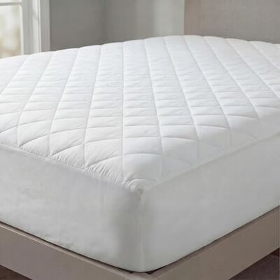 The Fine Bedding Company Smart Temperature Mattress Protector – Single Bed Mattress Cover with Activated Cooling Cotton, HeiQ Smart Temp Technology, Washable Bed Protector – Single The Fine Bedding Company Smart Temperature Mattress Protector – Single Bed Mattress Cover with Activated Cooling Cotton, HeiQ Smart Temp Technology, Washable Bed Protector – Single