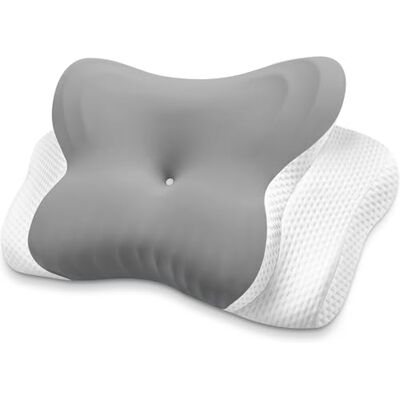 MISSCOZY Pillowcase Just for Model Number HK30001,for Butterfly Ergonomic Side Sleeper Pillow Orthopedic Cervical Pillowcase, Anti Snore Sleep Apnea,Washable Cover,1PCS(Grey) MISSCOZY Pillowcase Just for Model Number HK30001,for Butterfly Ergonomic Side Sleeper Pillow Orthopedic Cervical Pillowcase, Anti Snore Sleep Apnea,Washable Cover,1PCS(Grey)