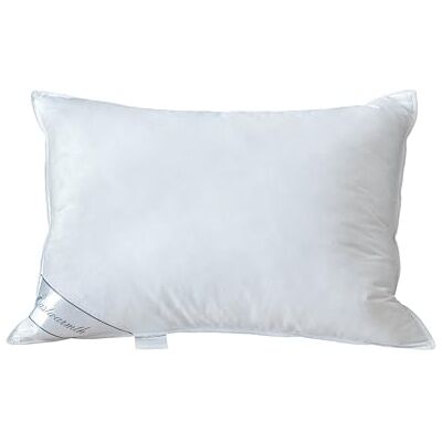 Eastwarmth Goose Down Feather Hotel Collection Bed Pillow for Sleeping,100% Cotton Cover,Medium Firm,Soft Support Standard Size(20X26IN) 1 Pack Eastwarmth Goose Down Feather Hotel Collection Bed Pillow for Sleeping,100% Cotton Cover,Medium Firm,Soft Support Standard Size(20X26IN) 1 Pack