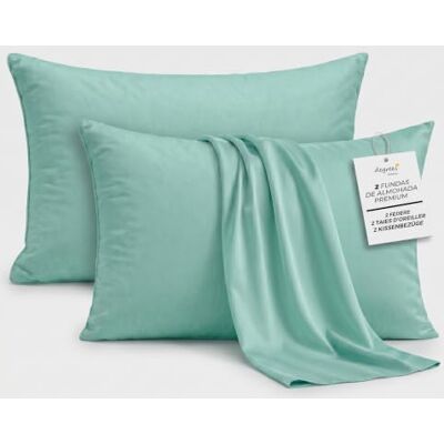 Degrees home Collection 2 Pillowcases 50 x 80 Microfibre Green Degrees home Collection 2 Pillowcases 50 x 80 Microfibre Green