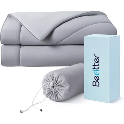 Bedtter Cooling Blankets for Hot Sleepers Summer Blanket Thin Lightweight Breathable Soft Double Side with Bag for Travel, Cooling Comforter for Couch Sofa, Keep Cool for Night Sweats (Grey 50"x60 Bedtter Cooling Blankets for Hot Sleepers Summer Blanket Thin Lightweight Breathable Soft Double Side with Bag for Travel, Cooling Comforter for Couch Sofa, Keep Cool for Night Sweats (Grey 50"x60