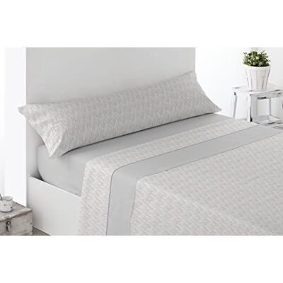 Miracle Home . Pyrenees Reyes Thermal Sheet Set (3 Pieces), Adjustable Fitted Sheet, Flat Sheet and Pillow Case. Maximum Warmth, Premium Softness and Grey Fit, 150 x 200 cm Bed 150 cm Miracle Home . Pyrenees Reyes Thermal Sheet Set (3 Pieces), Adjustable Fitted Sheet, Flat Sheet and Pillow Case. Maximum Warmth, Premium Softness and Grey Fit, 150 x 200 cm Bed 150 cm