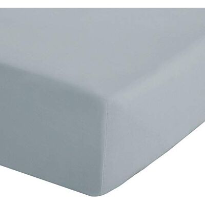 Catherine Lansfield Easy Iron Percale Combed Extra Deep King Fitted Sheet Duck egg Blue Catherine Lansfield Easy Iron Percale Combed Extra Deep King Fitted Sheet Duck egg Blue