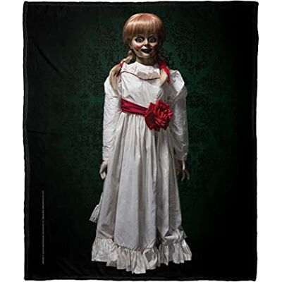 Northwest Annabelle Silk Touch Throw Blanket, 50" x 60", Standing Annabelle Northwest Annabelle Silk Touch Throw Blanket, 50" x 60", Standing Annabelle