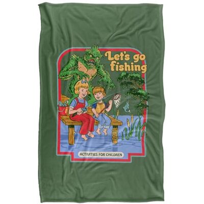 Steven Rhodes Let'S Go Fishing Silky Touch Super Soft Throw Blanket 91 X 147 Cm Steven Rhodes Let'S Go Fishing Silky Touch Super Soft Throw Blanket 91 X 147 Cm