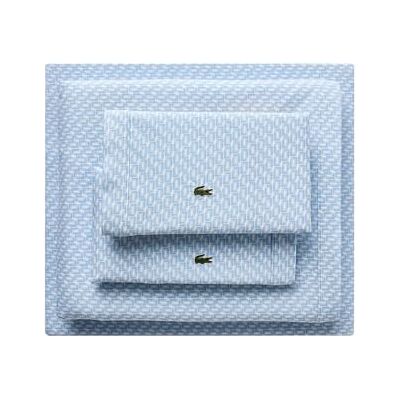 Lacoste Mini Geo Logo 100% Percale Cotton 4-Piece Sheet – Cool, Crisp, Matte, and Durable, Oeko-Tex Certified – Print, Open Air, Queen Lacoste Mini Geo Logo 100% Percale Cotton 4-Piece Sheet – Cool, Crisp, Matte, and Durable, Oeko-Tex Certified – Print, Open Air, Queen