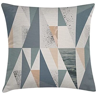 Tak Design Pillow, Cotton, Multi Color, 45mm X 45mm X 2mm Tak Design Pillow, Cotton, Multi Color, 45mm X 45mm X 2mm