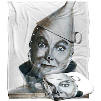 LOGOVISION THE WIZARD OF OZ Stanley Desantis Vintage Tin Man Silky Touch Super Soft Throw Blanket 152 x 127 cm LOGOVISION THE WIZARD OF OZ Stanley Desantis Vintage Tin Man Silky Touch Super Soft Throw Blanket 152 x 127 cm