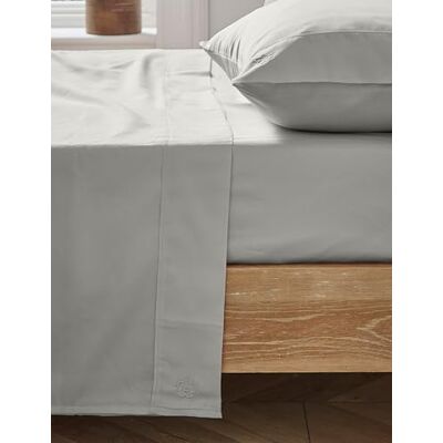 Ted Baker Plain Dye Flat Sheet Silver Ted Baker Plain Dye Flat Sheet Silver