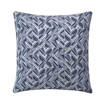 ESSIX Printed Cotton Percale Pillowcase, Reflections, 65 x 65 cm, ESSIX Printed Cotton Percale Pillowcase, Reflections, 65 x 65 cm,