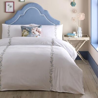 Appletree Julianna Embroidered Duvet Cover Bedding Set - Bedding Set Appletree Julianna Embroidered Duvet Cover Bedding Set - Bedding Set