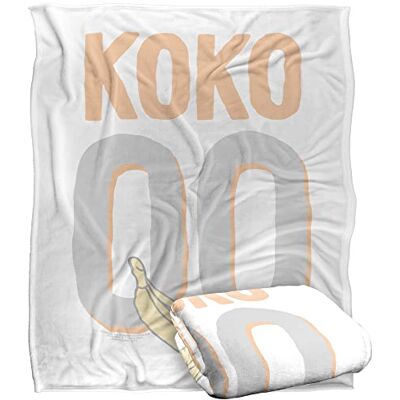 LOGOVISION SEINFELD Blanket, 152 x 127 cm The Costanza Silky Touch Super Soft Throw Blanket LOGOVISION SEINFELD Blanket, 152 x 127 cm The Costanza Silky Touch Super Soft Throw Blanket