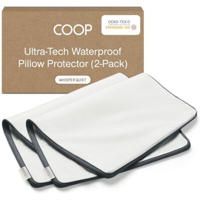 Coop Home Goods Luxe Waterproof Pillow Protector Bmaboo Derived Viscose And Polyester Blend Queen Coop Home Goods Luxe Waterproof Pillow Protector Bmaboo Derived Viscose And Polyester Blend Queen