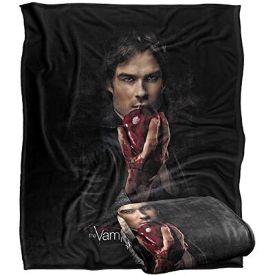 LOGOVISION VAMPIRE DIARIES Damon Fruit Officially Licensed Silky Touch Super Soft Throw Blanket 152 x 127 cm LOGOVISION VAMPIRE DIARIES Damon Fruit Officially Licensed Silky Touch Super Soft Throw Blanket 152 x 127 cm