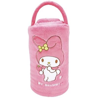 Department 56 Snowpinions Sanrio My Melody Holding a Strawberry Throw Blanket, 45 by 60 Inch, Multicolor Department 56 Snowpinions Sanrio My Melody Holding a Strawberry Throw Blanket, 45 by 60 Inch, Multicolor
