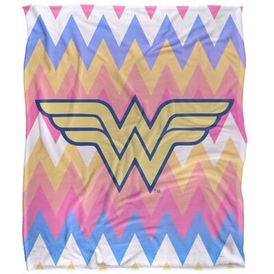 DC Comics Wonder Woman Multi-Color Silky Touch Super Soft Throw Blanket 152 X 127 Cm DC Comics Wonder Woman Multi-Color Silky Touch Super Soft Throw Blanket 152 X 127 Cm