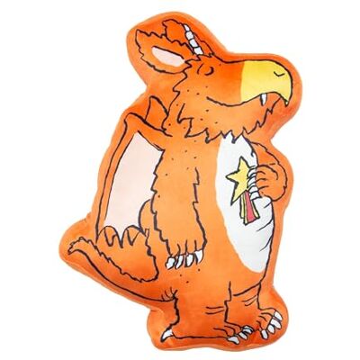 Character World Zog Officially Licenced Shaped Cushion, Super Soft Reversible 2 Sided, Stars Design Dragon Shaped Pillow, Perfect For Bedroom Or Living Room Décor 40 x 40cm Orange Character World Zog Officially Licenced Shaped Cushion, Super Soft Reversible 2 Sided, Stars Design Dragon Shaped Pillow, Perfect For Bedroom Or Living Room Décor 40 x 40cm Orange