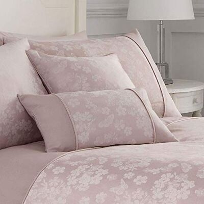 Dreams & Drapes Blush Sakura Blossom Cushion 30 x 50cm – Pink Floral Jacquard Cushion with Filling – Reversible Decorative Pillow – Cushion Cover & Insert Included – Matching Bedding Available Dreams & Drapes Blush Sakura Blossom Cushion 30 x 50cm – Pink Floral Jacquard Cushion with Filling – Reversible Decorative Pillow – Cushion Cover & Insert Included – Matching Bedding Available