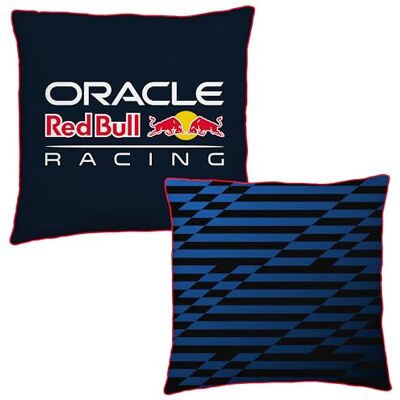 Character World Oracle Red Bull Racing Officially Licensed F1 Square Cushion, Super Soft Pillow Black, Automatic Reversible Design Perfect For Bedroom Or Living Room Décor 40 x 40cm Character World Oracle Red Bull Racing Officially Licensed F1 Square Cushion, Super Soft Pillow Black, Automatic Reversible Design Perfect For Bedroom Or Living Room Décor 40 x 40cm