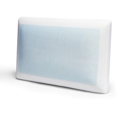GC GAVENO CAVAILIA Cooling Memory Foam Pillow Pack of 1 Gel Shredded Memory Foam Pillows For Stomach Side Sleeper Bed Pillow 60x40 Cm Medium Firm Back Shoulder Support Neck Pillow For Sleeping GC GAVENO CAVAILIA Cooling Memory Foam Pillow Pack of 1 Gel Shredded Memory Foam Pillows For Stomach Side Sleeper Bed Pillow 60x40 Cm Medium Firm Back Shoulder Support Neck Pillow For Sleeping