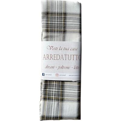 Jenny Sesal Furnished Gran Scarf (Double, Tartan) Jenny Sesal Furnished Gran Scarf (Double, Tartan)