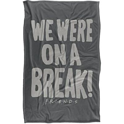 LOGOVISION Friends The Time Apart Super Soft Silky Feel Blanket 36" x 58 LOGOVISION Friends The Time Apart Super Soft Silky Feel Blanket 36" x 58