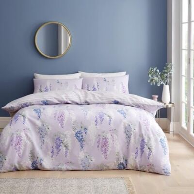GC GAVENO CAVAILIA Floral Quilt Cover King Size, Poly Cotton Duvet Cover Bed Set With Pillowcases, Reversible Leaf Bedding Duvet Sets (230x220 Cm) GC GAVENO CAVAILIA Floral Quilt Cover King Size, Poly Cotton Duvet Cover Bed Set With Pillowcases, Reversible Leaf Bedding Duvet Sets (230x220 Cm)