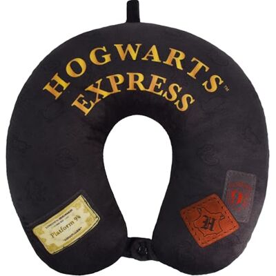 Ful Harry Potter Neck Pillow, Hogwart's Express Travel Head Pillow for Sleep in Airplane or Car, Black Ful Harry Potter Neck Pillow, Hogwart's Express Travel Head Pillow for Sleep in Airplane or Car, Black