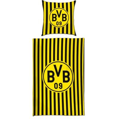 Dortmund Borussia Reversible Bed Linen 135 x 200 cm 100% Cotton with Carry Bag Dortmund Borussia Reversible Bed Linen 135 x 200 cm 100% Cotton with Carry Bag