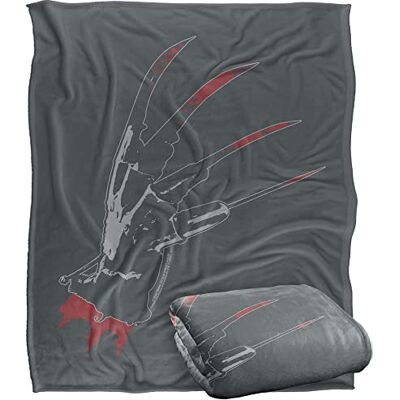 LOGOVISION NIGHTMARE ON ELM STREET Blanket, 152 x 127 cm Freddy's Glove Silky Touch Super Soft Throw Blanket LOGOVISION NIGHTMARE ON ELM STREET Blanket, 152 x 127 cm Freddy's Glove Silky Touch Super Soft Throw Blanket