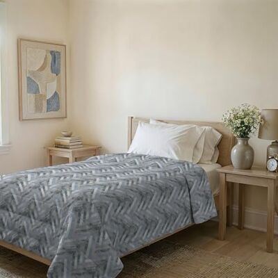 Italian Bed Linen Karma Line Summer Quilt Made in Italy Printed Soft Microfibre Bedspread – Spring Summer Mid-Season Quilt – Geo, Queen Size 200 x 240 cm Italian Bed Linen Karma Line Summer Quilt Made in Italy Printed Soft Microfibre Bedspread – Spring Summer Mid-Season Quilt – Geo, Queen Size 200 x 240 cm