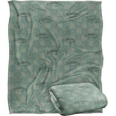LOGOVISION Jq Licensing Jl-Jp-Jq Bass Fishing Compass Pattern Silky Touch Super Soft Throw Blanket 152 X 127 Cm LOGOVISION Jq Licensing Jl-Jp-Jq Bass Fishing Compass Pattern Silky Touch Super Soft Throw Blanket 152 X 127 Cm
