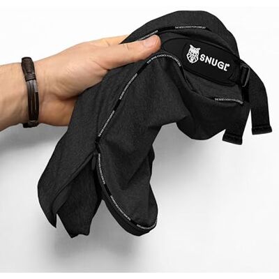 SNUGL Spare Cover in Black Fits Adult Small Travel Pillow SNUGL Spare Cover in Black Fits Adult Small Travel Pillow