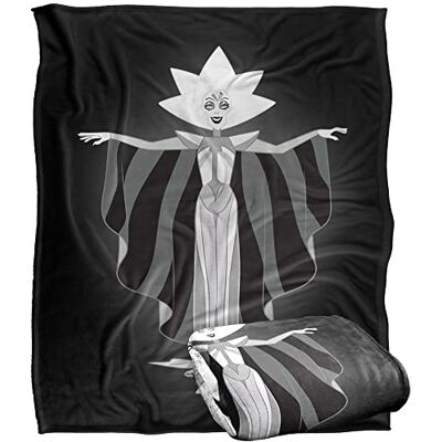 Trevco Steven Universe White Diamond Dress Silky Touch Super Soft Throw Blanket 152 X 127 Cm Trevco Steven Universe White Diamond Dress Silky Touch Super Soft Throw Blanket 152 X 127 Cm