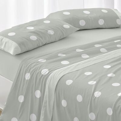 Blanco Cotton Bedding Set Bed 105 cm Design 627 Mint Color (105 x 190/200 cm.) Blanco Cotton Bedding Set Bed 105 cm Design 627 Mint Color (105 x 190/200 cm.)