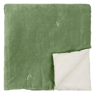 furn. Wylder Edie Bedspread – Soft Quilted Reversible Linen Look Cotton Velvet Bed Throw (Green – 140x220cm) furn. Wylder Edie Bedspread – Soft Quilted Reversible Linen Look Cotton Velvet Bed Throw (Green – 140x220cm)