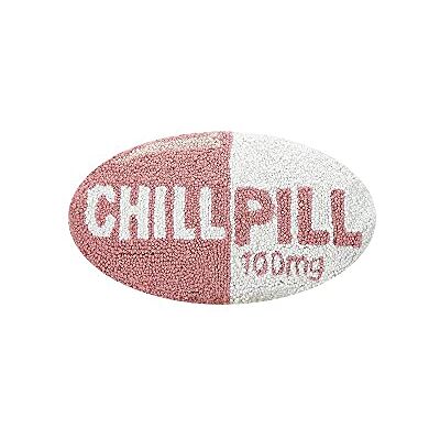 Peking Handicraft Chill Pill Hook Pillow (Pink) Peking Handicraft Chill Pill Hook Pillow (Pink)
