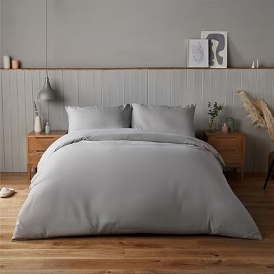 Silentnight Supersoft Duvet Cover Set - Single, Double, King - No Iron Silentnight Supersoft Duvet Cover Set - Single, Double, King - No Iron