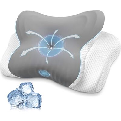 MISSCOZY Ergonomic Pillow for Side Sleeper-Cervical Pillow for Neck Pain Relief,Anti Snore Sleep Apnea,Memory Foam Neck Support Side/Back/Stomach Sleepers,Washable Cover No.HK30001(Grey,Standard) MISSCOZY Ergonomic Pillow for Side Sleeper-Cervical Pillow for Neck Pain Relief,Anti Snore Sleep Apnea,Memory Foam Neck Support Side/Back/Stomach Sleepers,Washable Cover No.HK30001(Grey,Standard)