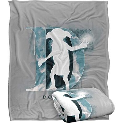 LOGOVISION Harry Potter Dobby Watercolor Officially Licensed Silky Touch Super Soft Throw Blanket 152 x 127 cm LOGOVISION Harry Potter Dobby Watercolor Officially Licensed Silky Touch Super Soft Throw Blanket 152 x 127 cm