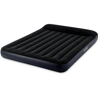 Intex Queen Pillow Rest Classic Airbed w/Fiber-Tech RP, Inflated Size: 1.52m x 2.03m x 25cm (64150GB) Intex Queen Pillow Rest Classic Airbed w/Fiber-Tech RP, Inflated Size: 1.52m x 2.03m x 25cm (64150GB)