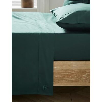 Ted Baker Plain Dye Flat Sheet Forest Ted Baker Plain Dye Flat Sheet Forest