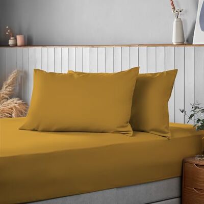 Silentnight - Supersoft - Ochre - Pair - Pillowcase Silentnight - Supersoft - Ochre - Pair - Pillowcase