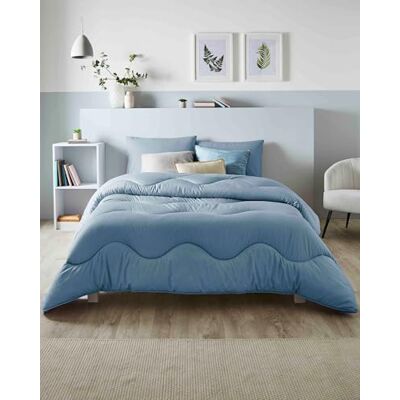 Night Lark Coverless Duvet Linen Collection – Coverless Duvet Double 4.5 tog with Advanced Smartfil® Fibre, Machine Washable, Hypoallergenic – Twilight Blue, Double Bed Size Night Lark Coverless Duvet Linen Collection – Coverless Duvet Double 4.5 tog with Advanced Smartfil® Fibre, Machine Washable, Hypoallergenic – Twilight Blue, Double Bed Size