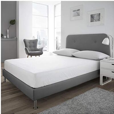 GC GAVENO CAVAILIA Luxury Waterproof 100% Cotton Flannelette Mattress OR Pillow Protector, Super Soft Premium Quality Bed Cover, 50X70 GC GAVENO CAVAILIA Luxury Waterproof 100% Cotton Flannelette Mattress OR Pillow Protector, Super Soft Premium Quality Bed Cover, 50X70