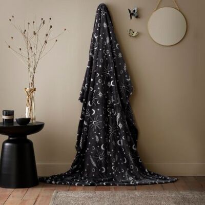 Fusion Celeste Grey Throw – Retro Blanket – Polyester – 120x150cms Fusion Celeste Grey Throw – Retro Blanket – Polyester – 120x150cms